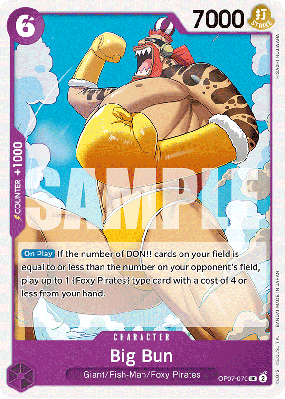 Carte One Piece Big Bun OP07-070 UC