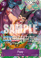 Carte One Piece Foxy OP07-071 R ALT ART