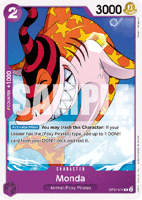 Carte One Piece Monda OP07-074 C