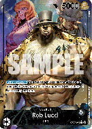 Carte One Piece Rob Lucci OP07-079 L ALT ART