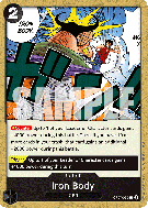 Carte One Piece Iron Body OP07-095 C