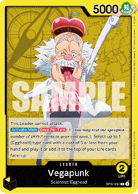 Carte One Piece Vegapunk OP07-097 L