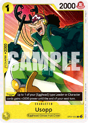 Carte One Piece Usopp OP07-099 C