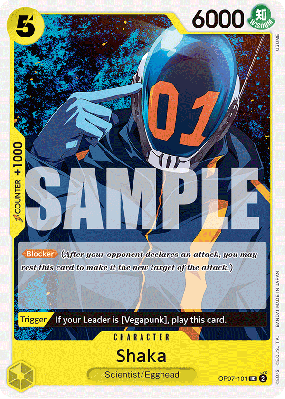 Carte One Piece Shaka OP07-101 UC