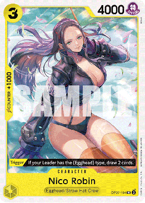 Carte One Piece Nico Robin OP07-104 UC