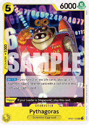 Carte One Piece Pythagoras OP07-105 UC