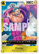 Carte One Piece Franky OP07-107 R