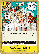 Carte One Piece I Re-Quasar Helllp!! OP07-115 C
