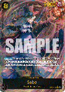 Carte One Piece Sabo OP07-118 SEC ALT ART