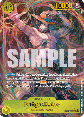 Carte One Piece Portgas D. Ace OP07-119 SEC ALT ART