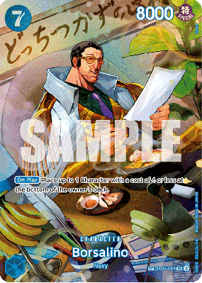 Carte One Piece Borsalino OP05-051 SP CARD