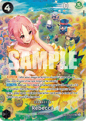 Carte One Piece Rebecca OP05-091 SP CARD