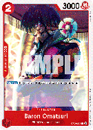 Carte One Piece Baron Omatsuri OP06-004 C