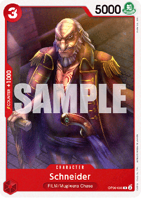 Carte One Piece Schneider OP06-008 C