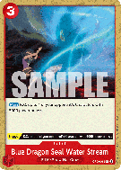 Carte One Piece Blue Dragon Seal Water Stream OP06-019 UC