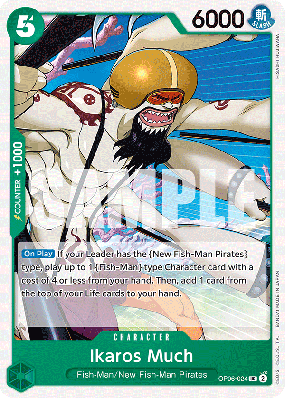 Carte One Piece Ikaros Much OP06-024 UC
