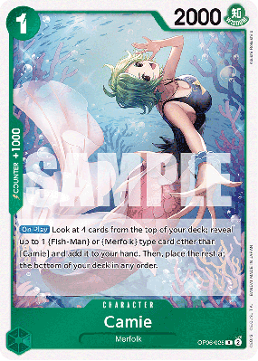 Carte One Piece Camie OP06-025 R