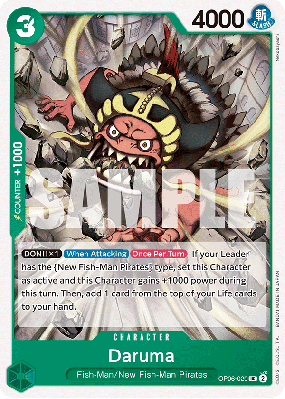 Carte One Piece Daruma OP06-029 UC
