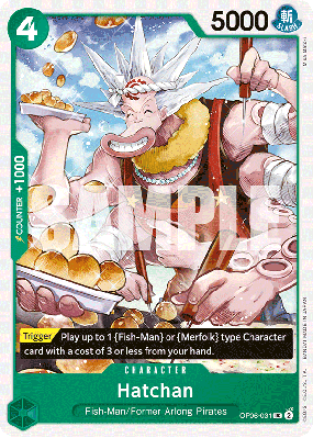 Carte One Piece Hatchan OP06-031 UC