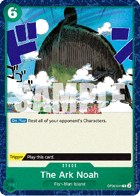Carte One Piece The Ark Noah OP06-041 C