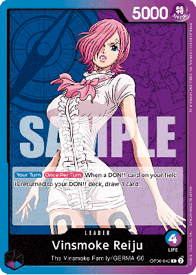 Carte One Piece Vinsmoke Reiju OP06-042 L