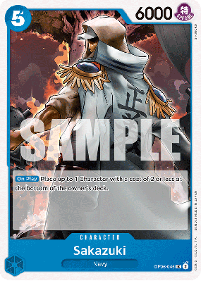 Carte One Piece Sakazuki OP06-046 UC