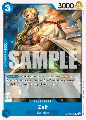 Carte One Piece Zeff OP06-048 C
