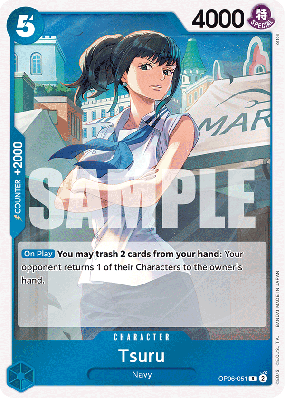 Carte One Piece Tsuru OP06-051 R