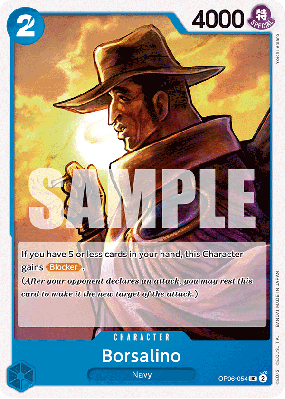 Carte One Piece Borsalino OP06-054 UC