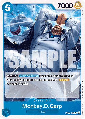 Carte One Piece Monkey D. Garp OP06-055 C