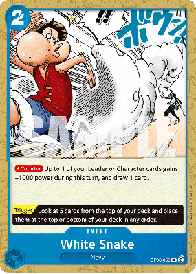 Carte One Piece White Snake OP06-059 UC