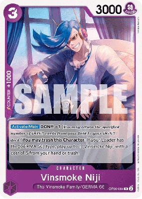 Carte One Piece Vinsmoke Niji OP06-064 C
