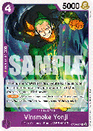 Carte One Piece Vinsmoke Yonji OP06-067 R