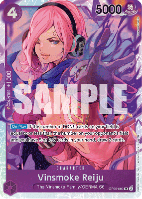 Carte One Piece Vinsmoke Reiju OP06-069 SR