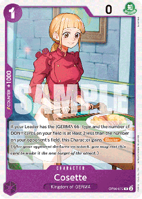 Carte One Piece Cosette OP06-072 C