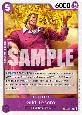 Carte One Piece Gild Tesoro OP06-071 UC