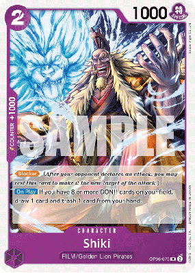 Carte One Piece Shiki OP06-073 UC