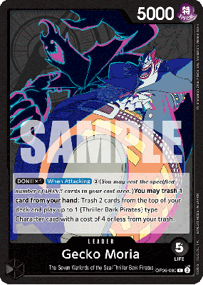 Carte One Piece Gecko Moria OP06-080 L