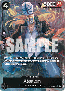 Carte One Piece Absalom OP06-081 R ALT ART