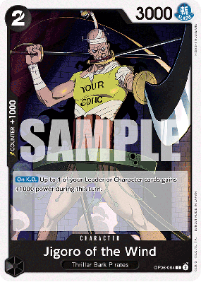 Carte One Piece Jigoro of the Wind OP06-084 C