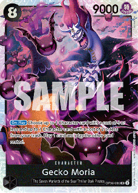 Carte One Piece Gecko Moria OP06-086 SR
