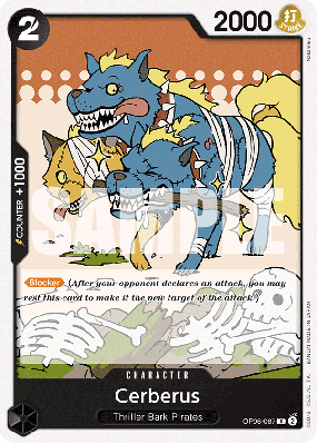 Carte One Piece Cerberus OP06-087 C