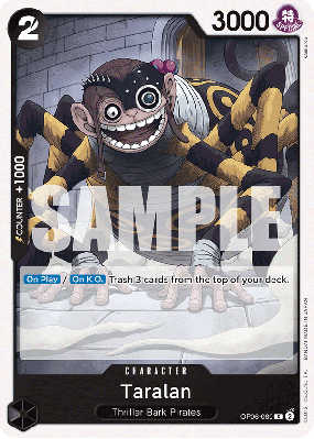 Carte One Piece Taralan OP06-089 C