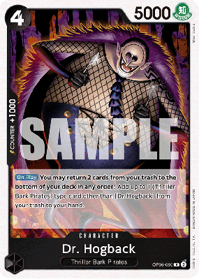 Carte One Piece Dr Hogback OP06-090 R