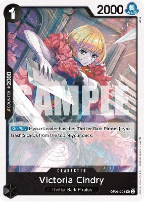 Carte One Piece Victoria Cindry OP06-091 UC