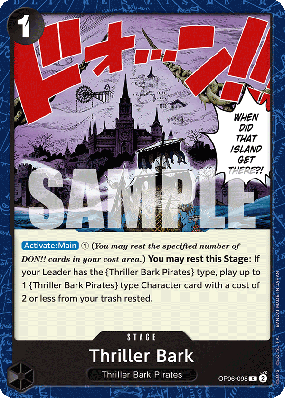Carte One Piece Thriller Bark OP06-098 C