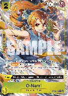 Carte One Piece O-Nami OP06-101 R ALT ART