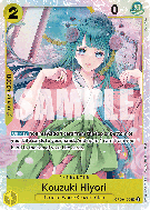 Carte One Piece Kouzuki Hiyori OP06-106 SR
