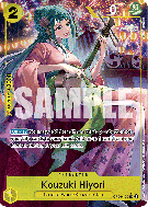 Carte One Piece Kouzuki Hiyori OP06-106 SR ALT ART