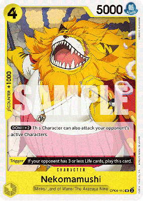 Carte One Piece Nekomamushi OP06-110 UC